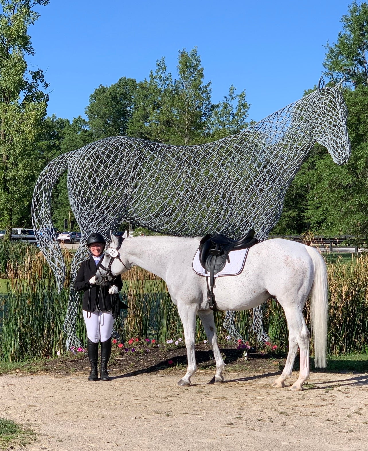 Karyn and her horse